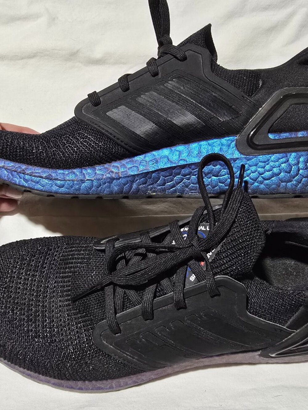 Adidas Ultraboost 20 ISS National Lab Space Boost Black Blue Violet EG1341 Size